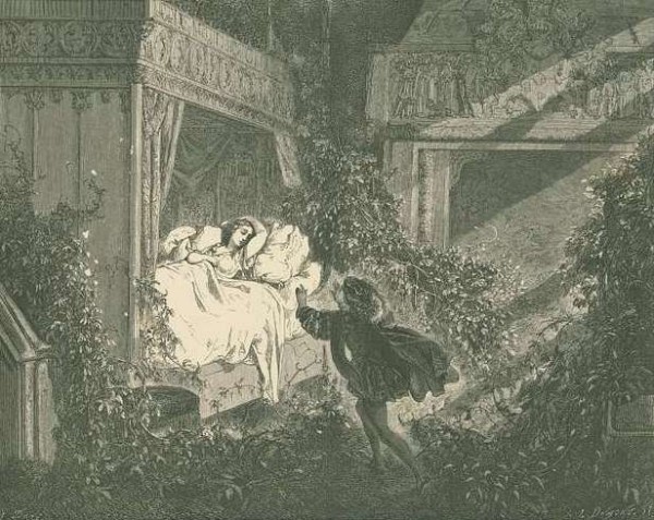 Gustav Dore's "Sleeping Beauty".